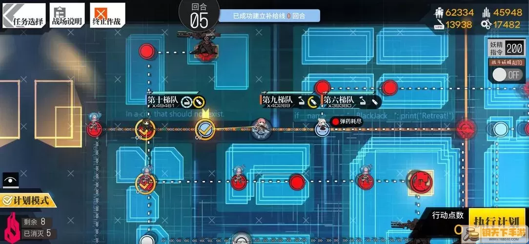 《少女前线》 EX4 通关 技巧及攻略