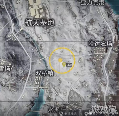和平精英雪地藏身技巧